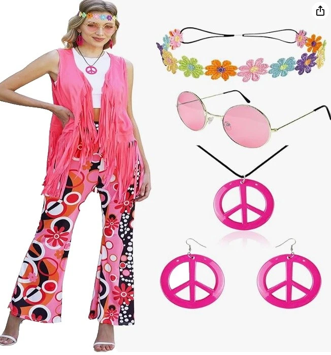 Disfraces Hippie 1960s para Mujer