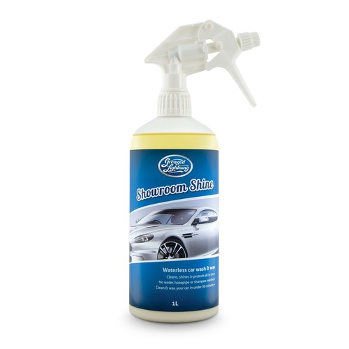 Waterless Wash Wax & Polish Showroom Shine By Greased Lightning 1L