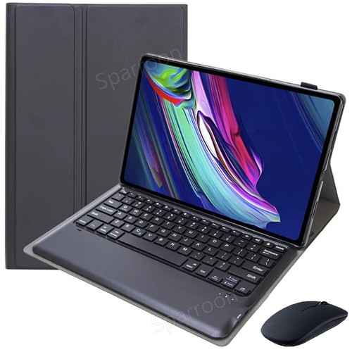 Bluetooth Keyboard Mouse Case Cover For Lenovo Tab P12 12.7" 2023 P12 Pro 12.6" - Picture 17 of 22