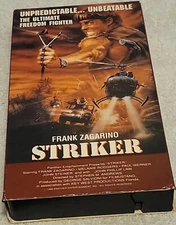Striker VHS 1988  AIP Frank Zagarino , Melanie Rodgers  RARE oop 