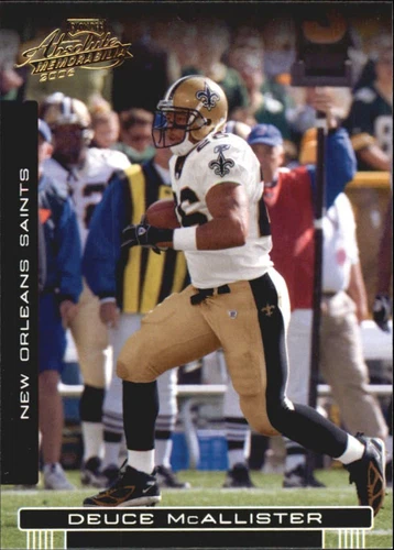 Deuce McAllister Trading Cards