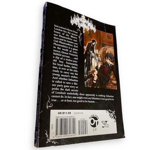 Black Butler: Black Butler Vol. 1 (Vol I) (2010, libro de bolsillo), buen estado - Imagen 2 de 4