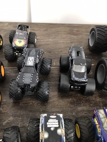 Mixed Huge Lot of 16 4x4 Monster Trucks Monster Jam Hot Wheels 1:64, 1:24 Scale - Picture 5 of 11