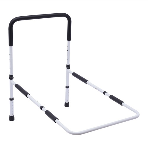 Adjustable Bed Guard Rail Bed Assist Rail Bedside Grab Bar For Disabled & Elder - Picture 17 of 24