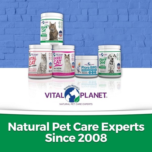 Vital Planet - Flora Cat Probiotic Powder Supplement with 20 Billion Cultures... - Picture 4 of 4