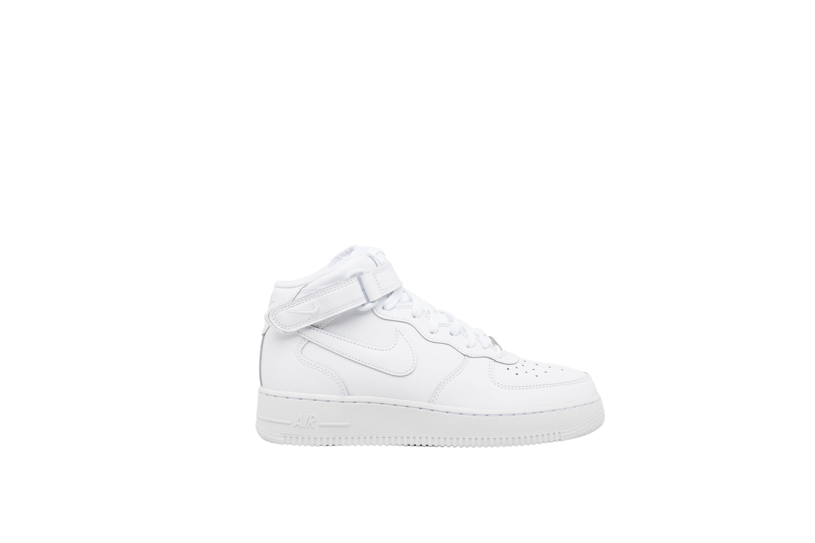Size 4 (GS) - Nike Air Force 1 '06 Mid White for sale online | eBay