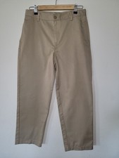 Lands' End Boys' Adjustable Waist Relaxed Fit Twill Pant 18 Fit like 30/27