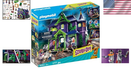 Scooby-Doo! Haunted Mansion Spielset - Abenteuer mit Fred, Daphne & Vampir - Bild 2 von 11