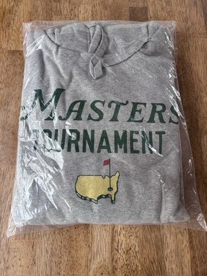 New Masters Hoodie Gray XL Augusta National Sweatshirt