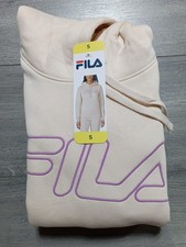 Fila Hoodie Adult Womens Small Sand Dollar Fleece Lined Pullover