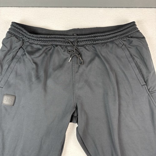 Under Armour Herren Loose Black Fleece Storm Sweatpants 2XL Jogginghose. 100% Polyeste - Bild 5 von 11