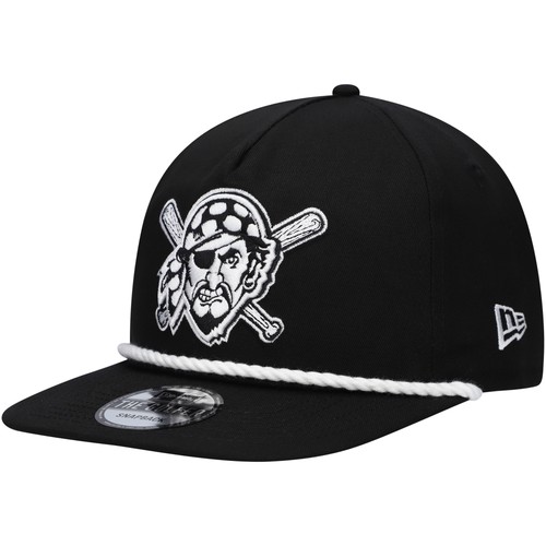 Men's New Era Black Pittsburgh Pirates Golfer Snapback Hat - Bild 1 von 5