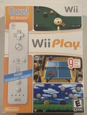 Wii Play w/ Wii Remote Bundle (Nintendo Wii, 2006) Sealed - NEW