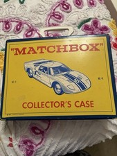 1966 Official Matchbox Collectors Case 41, Lesney/Fred Bronner Corp. w/handle