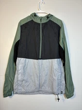 Smartwool Merino sport ultralight Anorak Jacket Men’s Sz M Colorblock 1/4 Zip