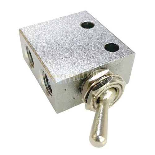 Pneumatic Mechanical Valve For HL2301-V 2 Postion 3 Port 1/8"PT Toggle Switch - Picture 4 of 6