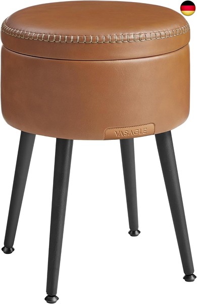 Vasagle Ekho Kollektion - Sitzhocker, Sitzbank Mit Stauraum, Sitztruhe,-image