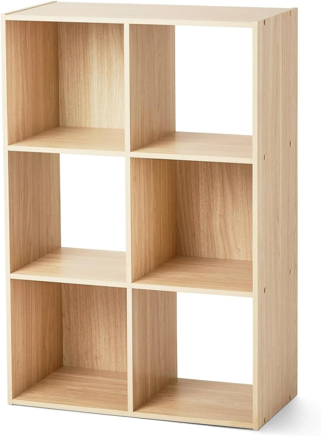 6-Cube Modular Storage Shelf Organizer – 11 Inch Closet Cubes