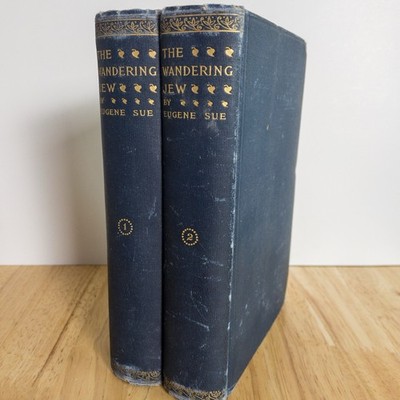 Wandering Jew Written By Eugene Sue Volume I And Volume II A.L. Burt New York