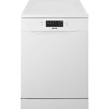 Image of Smeg Dishwasher White DF362DQB 60cm Full Sized Freestanding A Graded (CH-1769)