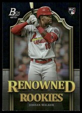 2023 Bowman Platinum - Renowned Rookies Jordan Walker #RR-19 (RC)