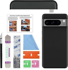 Compatible with Pixel 8 Pro Upper Back Glass Replacement Top Rear Glass Cover