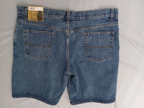 Pantalones cortos de mezclilla para hombre Faded Glory 100 % algodón lavado mediano talla 42 - Imagen 8 de 9