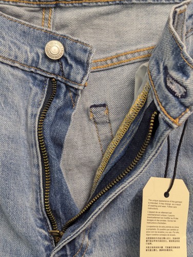 Levis 511 Slim Fit Jeans Stretch Hellblau 36 Regular 36 Taille /32 Bein Neu Etikett - Bild 4 von 10