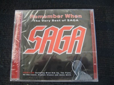 2 CD  SAGA  Remember when  The very Best of  NEU & OVP  Greatest Hits