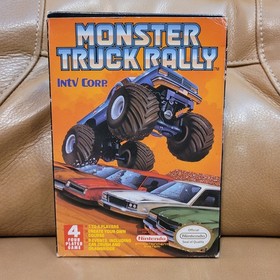 Monster Truck Rally Nintendo NES Complete in Box CIB