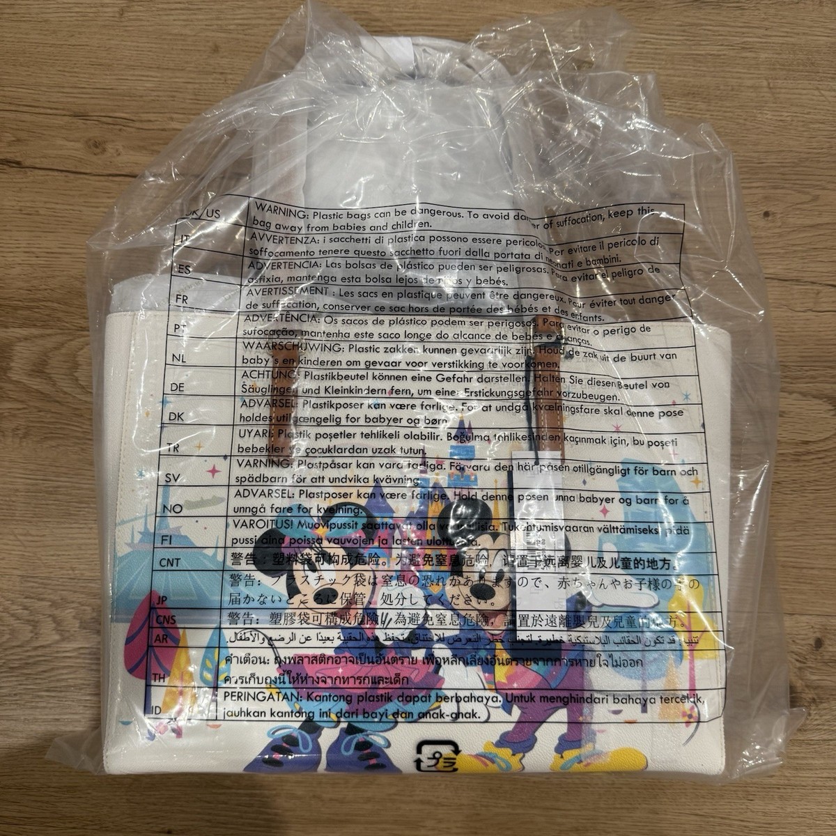 【Dooney＆Bourke】Disneyland 70周年 ミキミニ トートバッグ Disneyland 70th Anniversary Dooney & Bourke Tote Bag Mickey