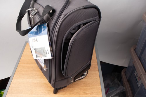 Maxlite 5 Borsa da Trasporto Compatta Sottosella Rotante 15" Grigio Nuova con etichette - Foto 8 di 10