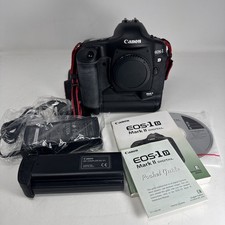 Canon EOS 1D Mark II 8.2MP Digital SLR Camera + Battery + Manuals 1gb VGC - Read