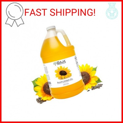 Baja Precious - High Oleic Sunflower Oil, 1 Gallon Jug - Expeller Pressed, Wonde