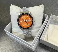 Seiko 5 SKX GMT Series Automatic Steel Bracelet Mens Watch SSK005 NWT Japan