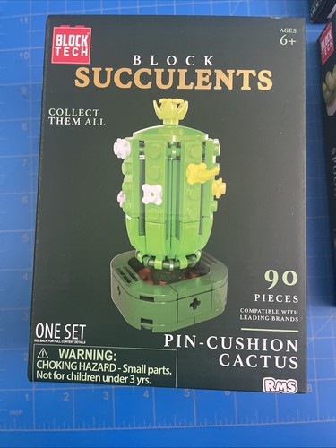 Block Tech Succulents Lot Of 6 New In Box - Picture 3 of 7