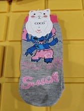 ER1-COCO STITCH Socks One Pair Size 5-10