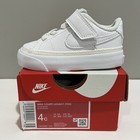 Nike Shoes Boys 4c White Court Borough Toddler Sneakers Low Top