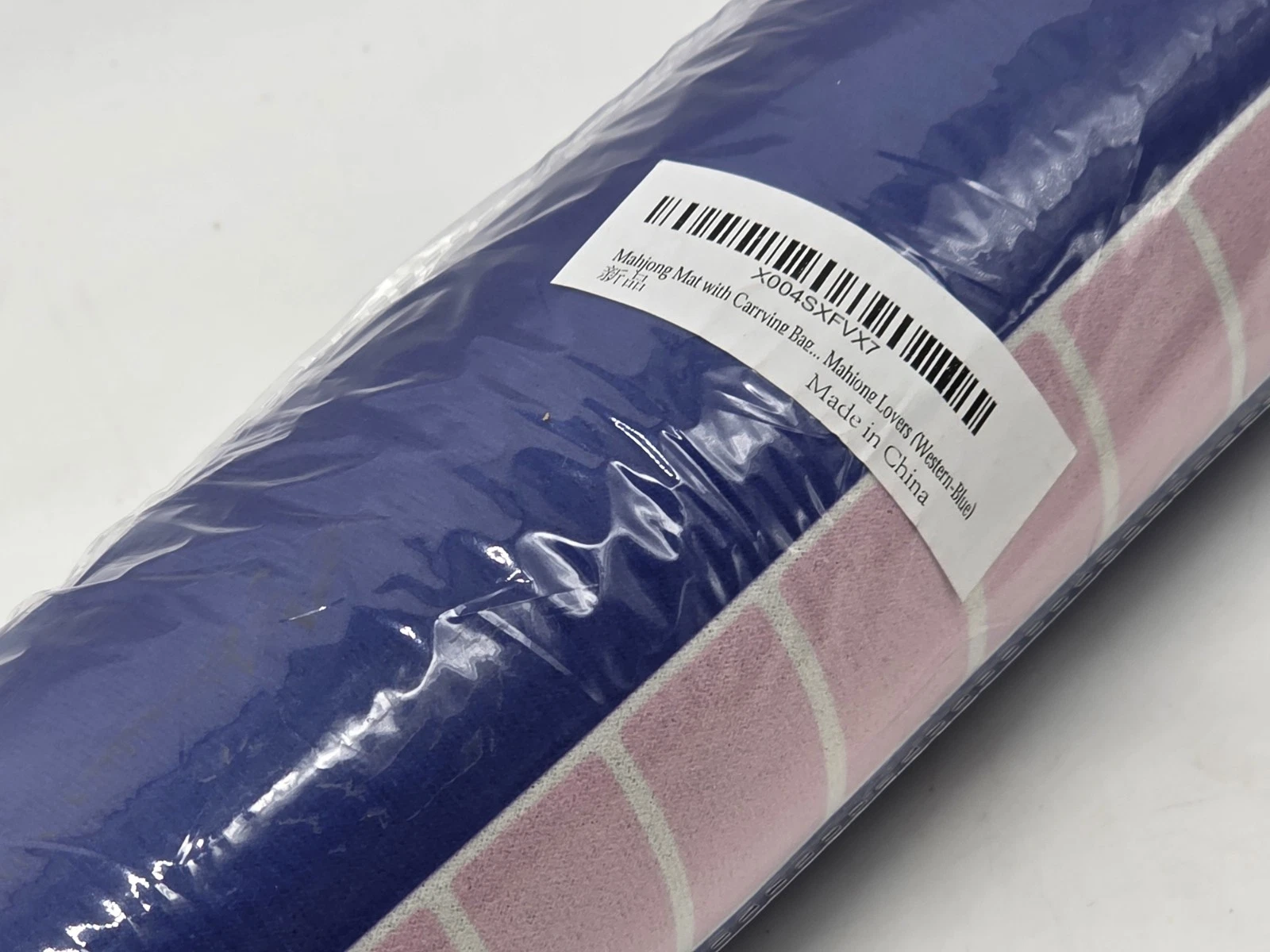 MAHJONG Mat BLUE WESTERN