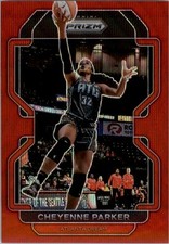 2022 Panini Prizm WNBA Prizms Ruby Wave #83 Cheyenne Parker - BSK