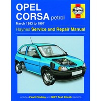Opel Corsa Vauxhall 03.1993-1997 Benzin Reparaturhandbuch Haynes