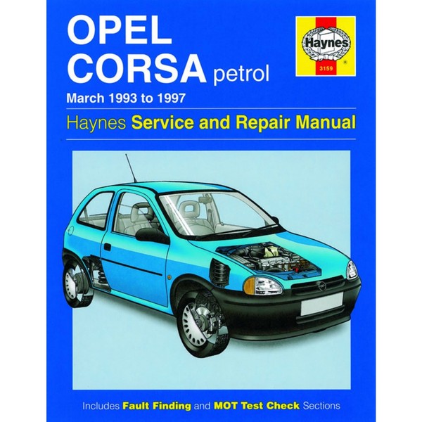 Opel Corsa Vauxhall 03.1993-1997 Benzin Reparaturhandbuch Haynes-image