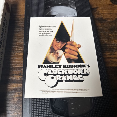A Clockwork Orange (VHS, 2001, Stanley Kubrick Collection) Orig Sleeve Ex Cond - Bild 6 von 6