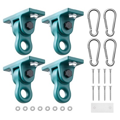 VEVOR Swing Hangers 4 Pack Heavy Duty Brackets 5000 lbs Capacity for Playground