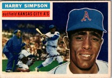 1956 Topps #239 Harry Simpson Excellent