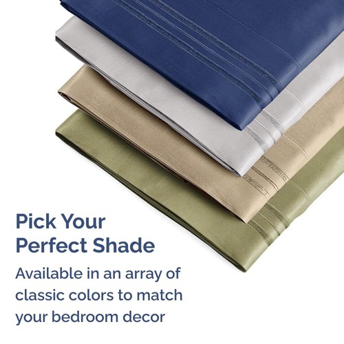 King Pillow Cases Set of 2 - Ultra Soft Hotel Quality Pillowcase Covers - Com... - Bild 7 von 8