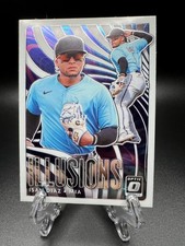 2020 Panini Donruss Optic - Optic Illusions Isan Diaz #OI-4 (RC)