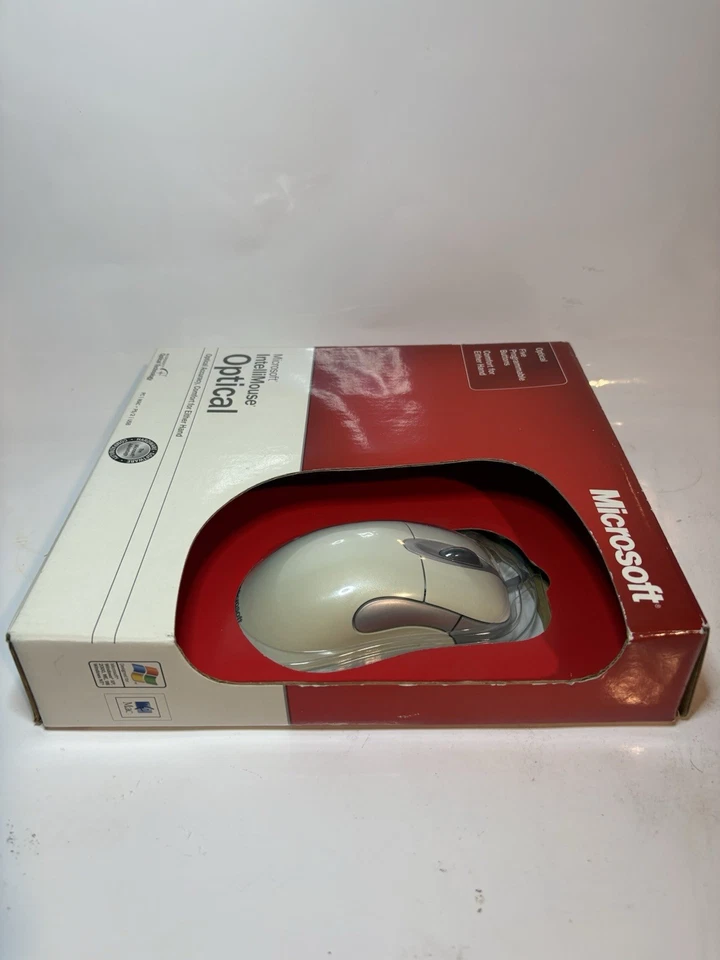 Microsoft IntelliMouse Optical USB/PS2 Mouse, Five Programmable Buttons NIB - Image 4 of 4