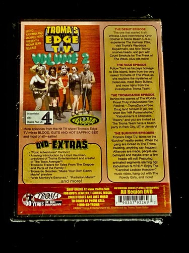 NEW! 10 Troma DVD Lot! They Call Me Macho Woman, Star Worms II, More!!! - Bild 13 von 23