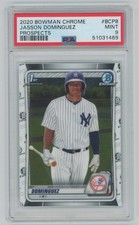 2020 Bowman Chrome Prospects #BCP8 Jasson Dominguez Prospects PSA 9